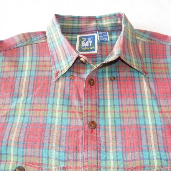 Bimini Bay Outfitters Plaid Long Sleeve Shirt - Picture 4 of 9